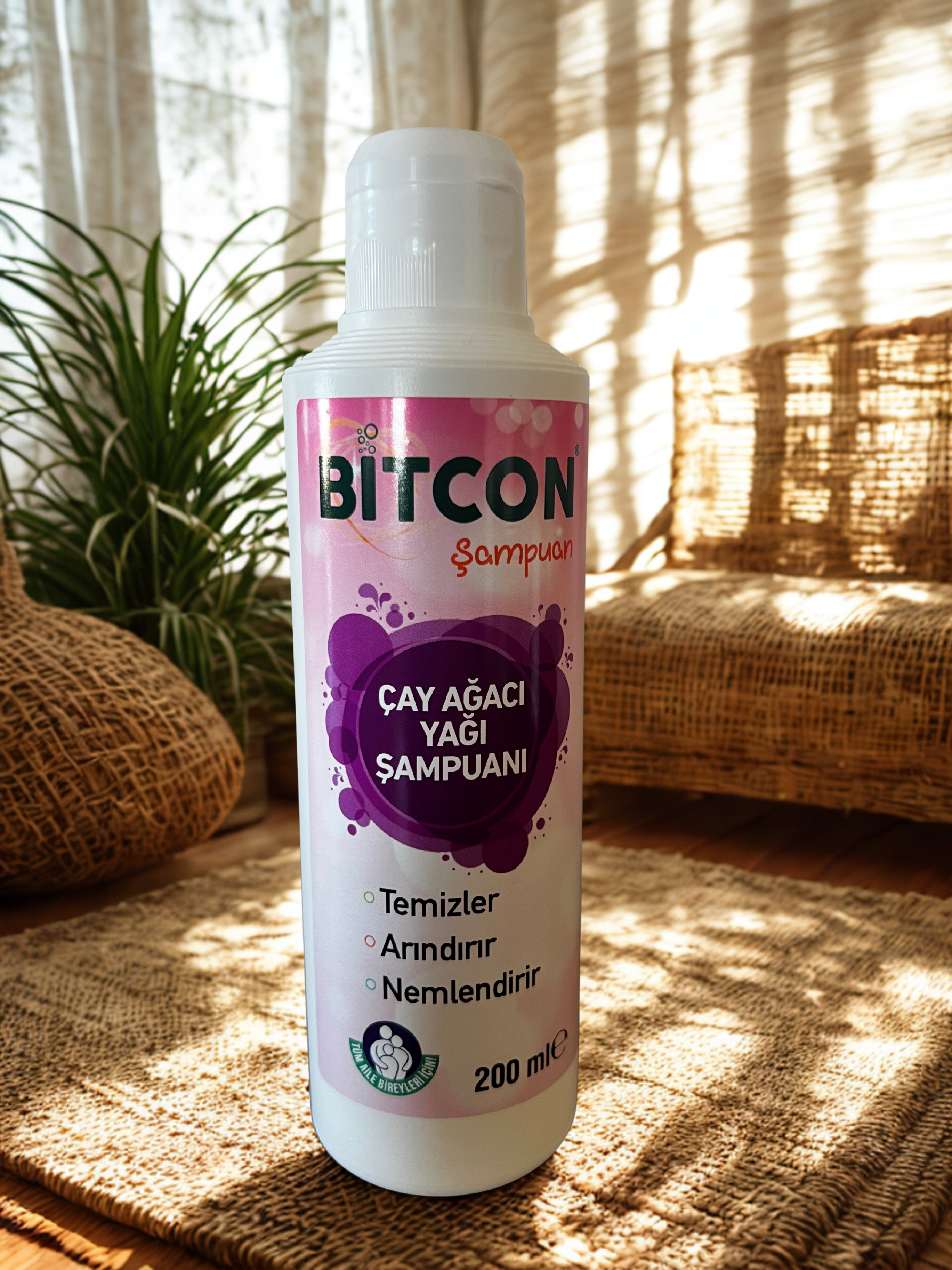 Bitcon Çay Ağacı Yağı Şampuanı