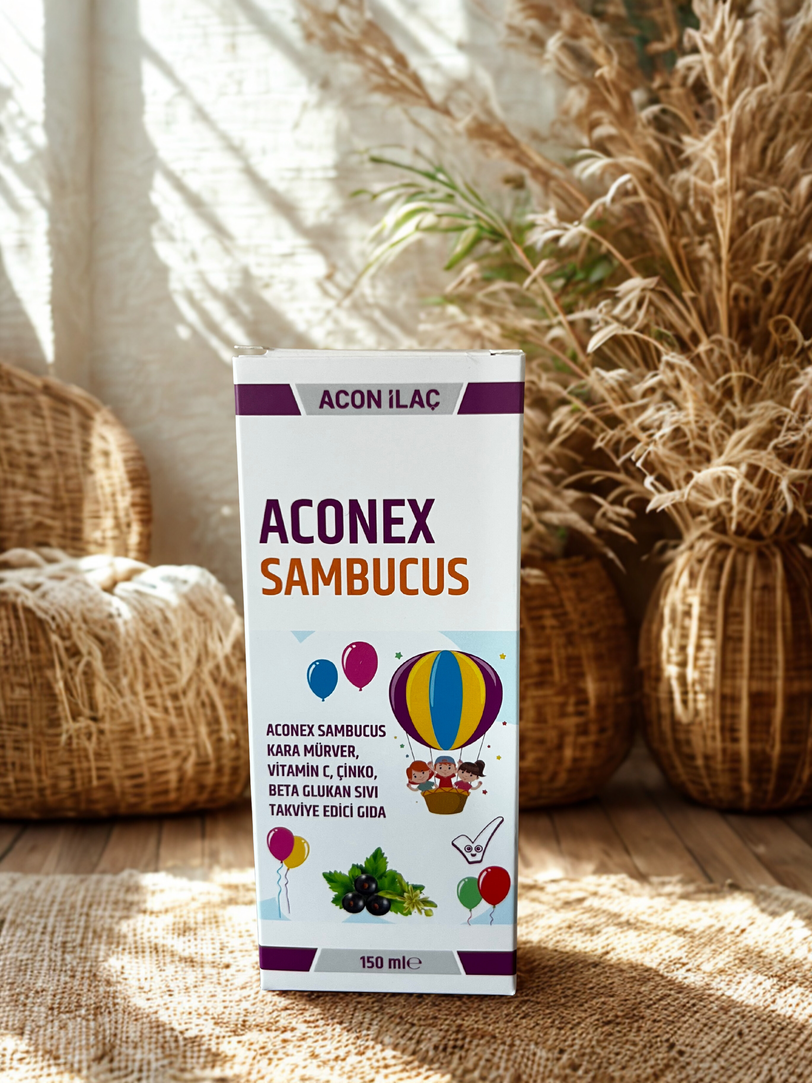 Aconex Sambucus Şurup